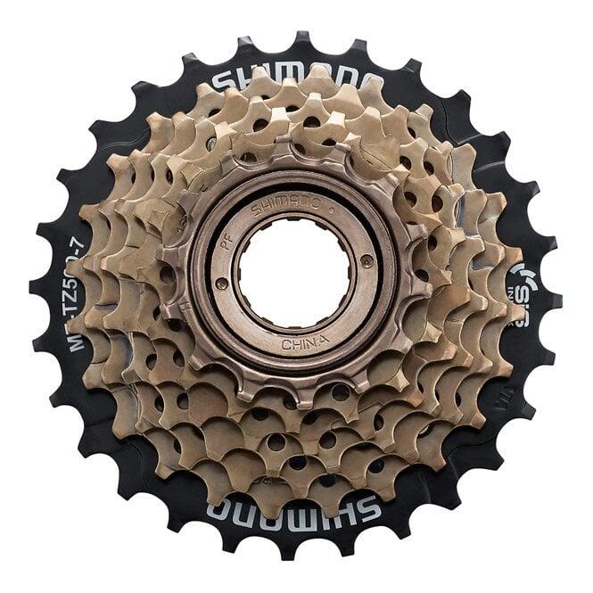 SHIMANO Shimano 7-Speed 14-28 Teeth High Quality Steel Tourney MF-TZ500 Bike Cassette