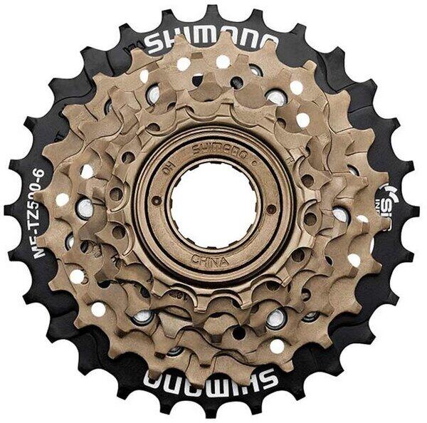 SHIMANO Shimano 6-Speed 14-28 Teeth High Quality Steel Tourney MF-TZ500 Bike Cassette
