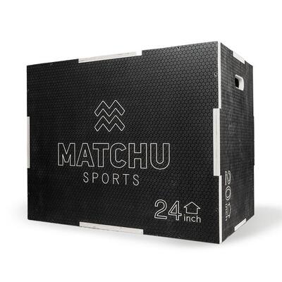Plyobox 51 x 61 x 76 cm - Jump Box - Fitnessbox - Sprungbox- aus Holz