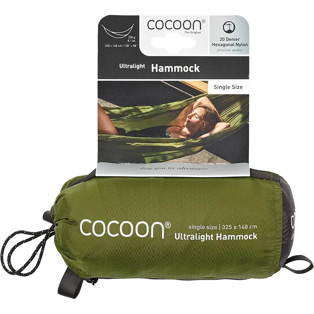 Cocoon Ultralight Hammock-Olive green 2/3