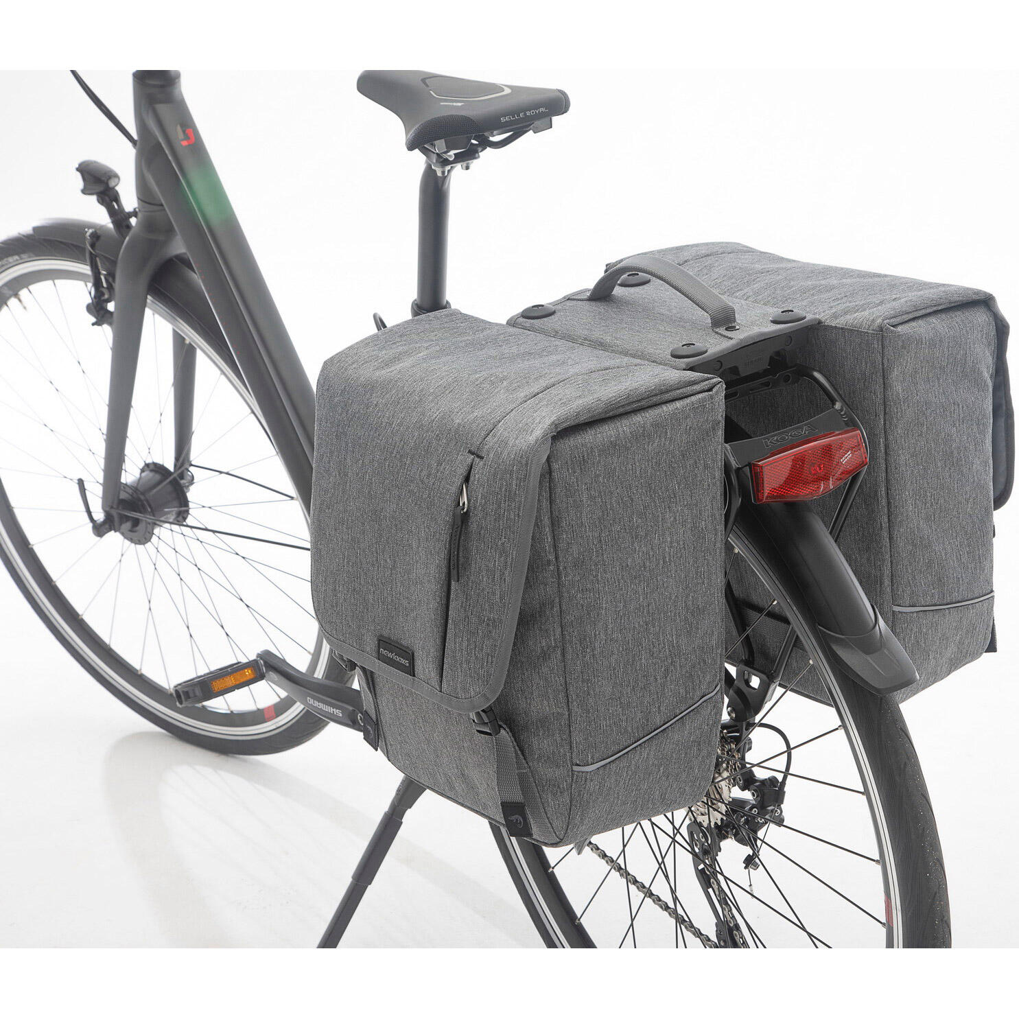 Doppelpacktasche Nova Double Racktime 1.0 , grey 6/6