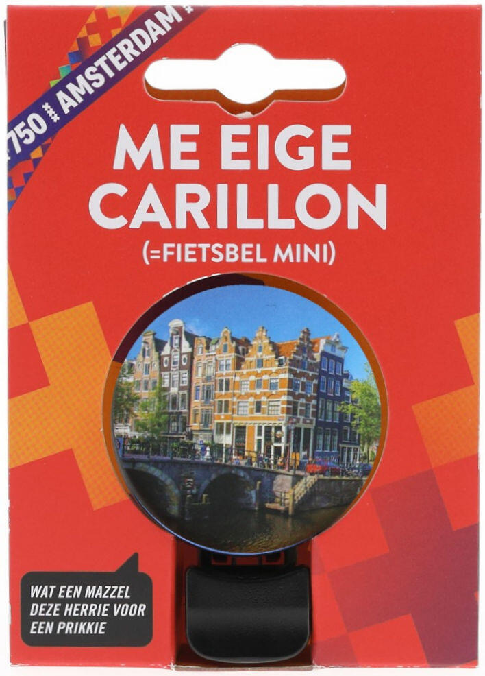 Campana de bicicleta Amsterdam 750 - Silueta del canal 2/2