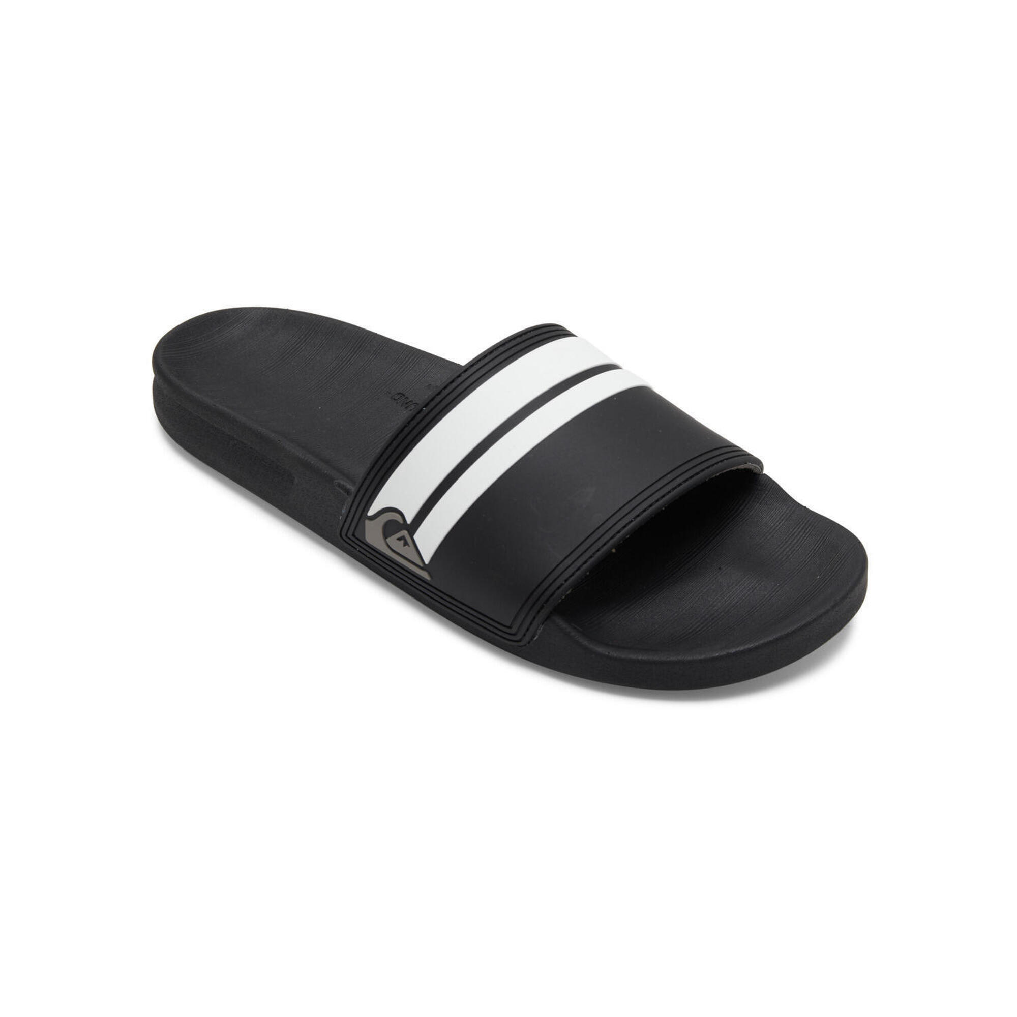 Quiksilver - Claquettes Rivi Slide Multicolore Homme - Sandales - Noir - Decathlon
