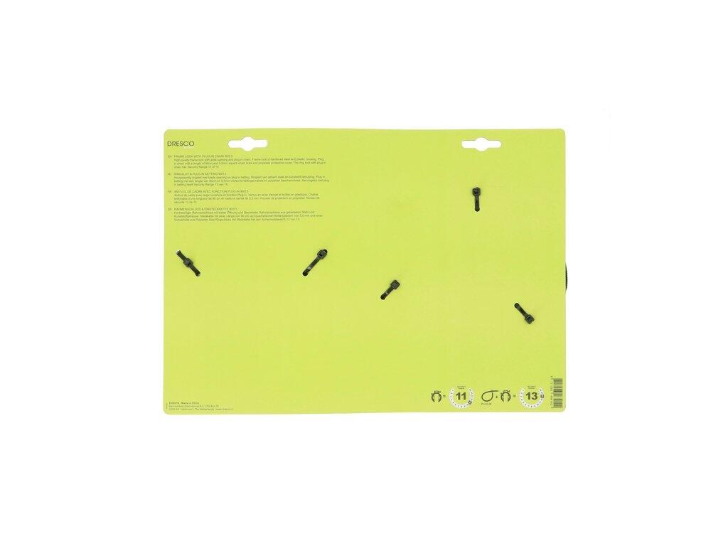 Dresco Ringslot + Insteekketting Set - Plug in Ketting 90 CM 2/6