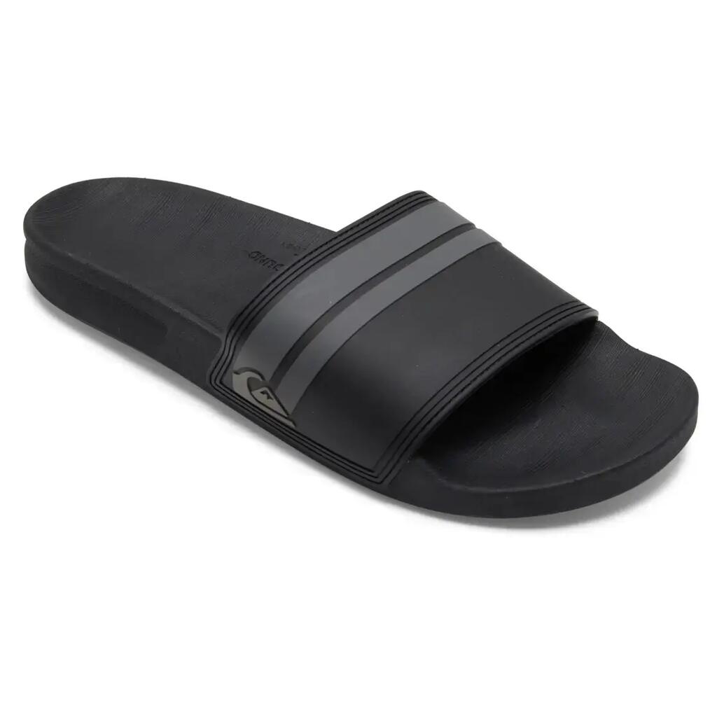Sandals Quiksilver Rivi Slide Black Comfortable