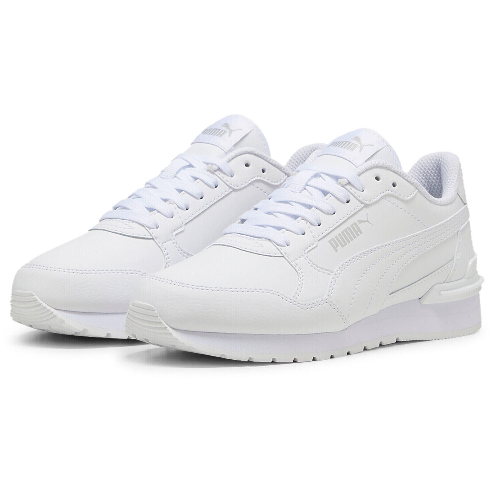 Adidasy Puma St Runner V4 L Jr White-cool Light, Dla obu płci 3/7