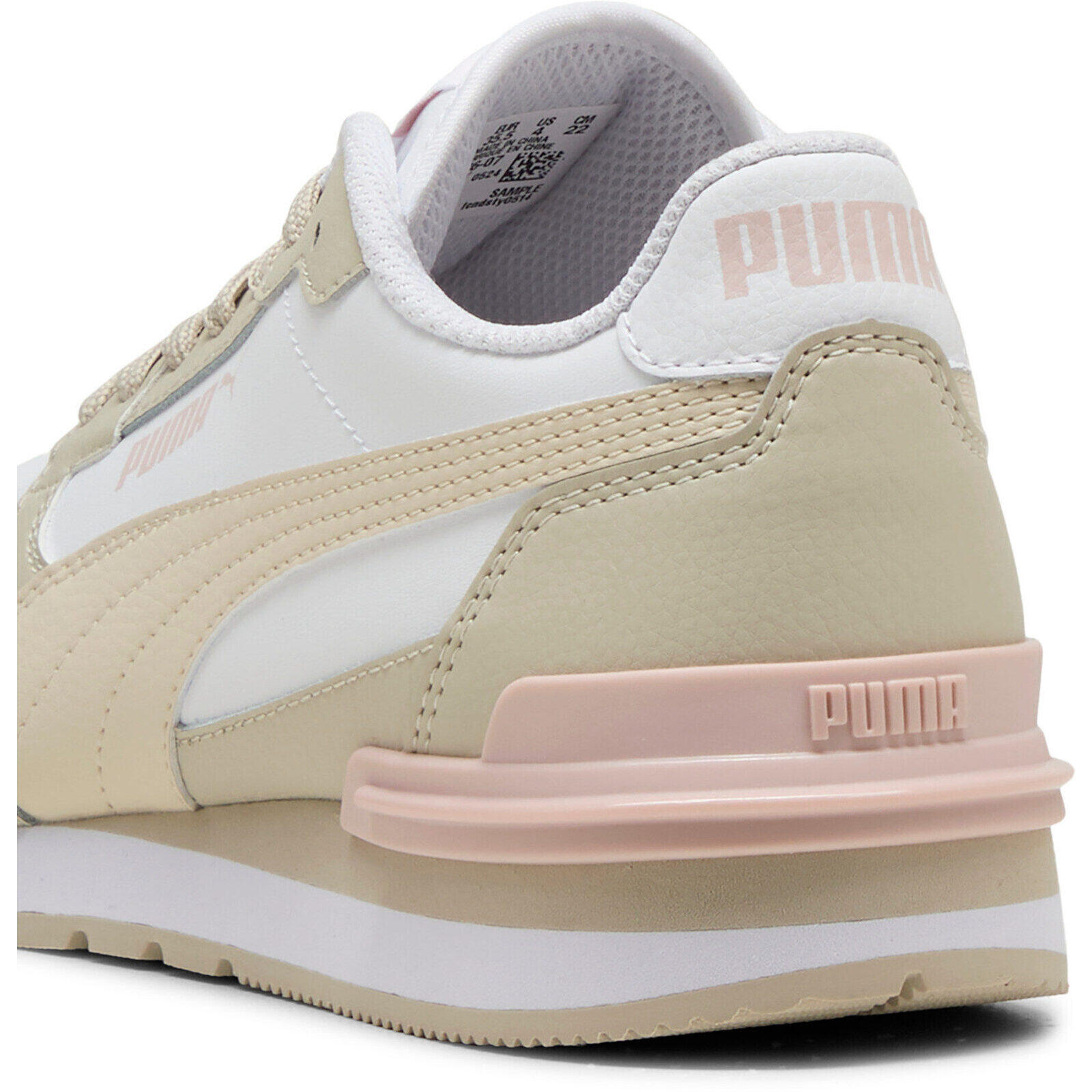Scarpe da ginnastica Puma St Runner V4 L Jr, Beige, Unisex 5/5