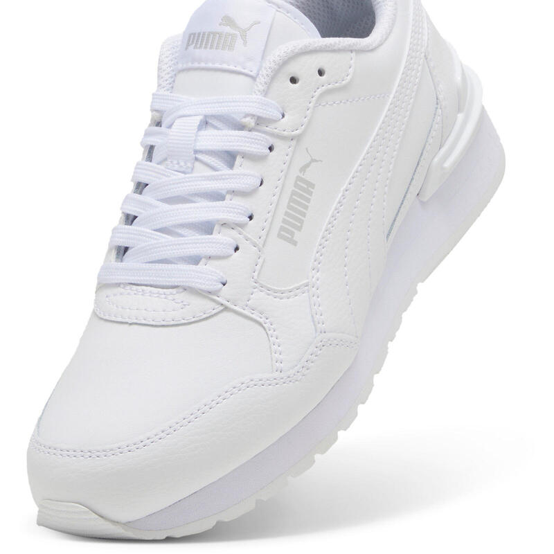 Pantofi sport unisex Puma St Runner V4 L Jr, Alb