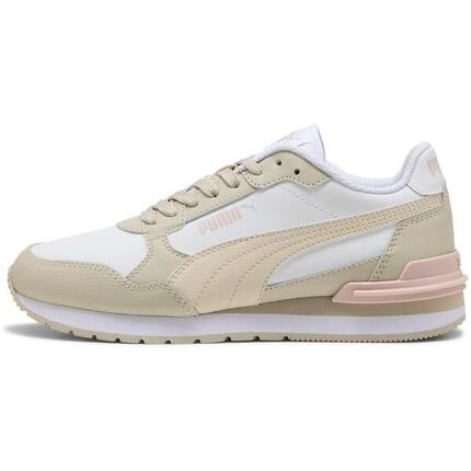 Zapatillas Puma St Runner V4 L Jr, Beige, Unisexo