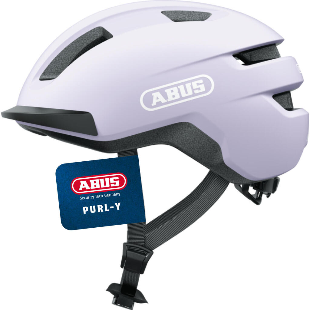 ABUS Purl‑Y helmet S 51–55 cm light lavender NTA-certified for e-bikes