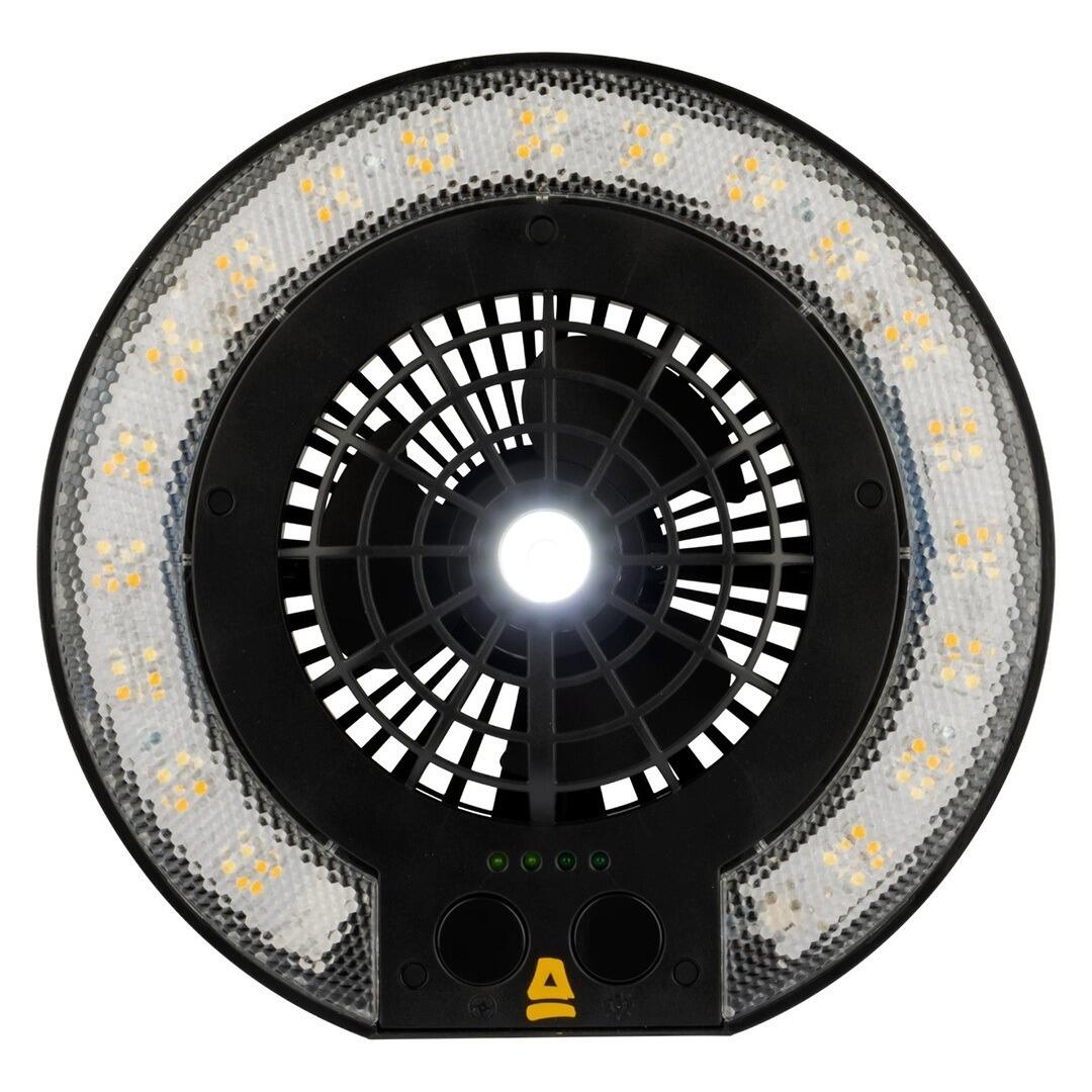 Lámpara LED 2 en 1 con ventilador - Ventilador con luz repelente de mosquitos 3/7