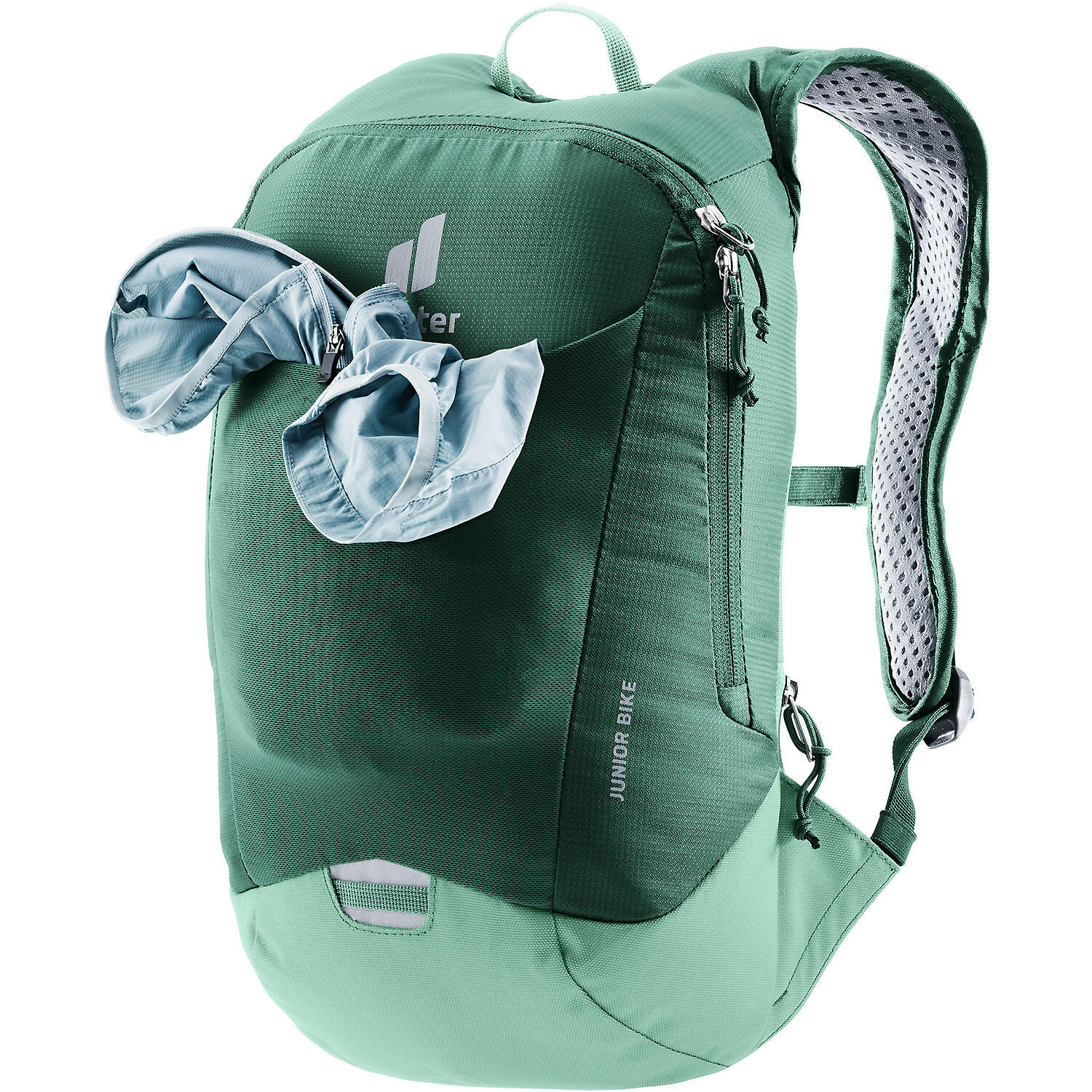 Zaino bici bambini Deuter Junior Bike ergonomico Seagreen 10/11