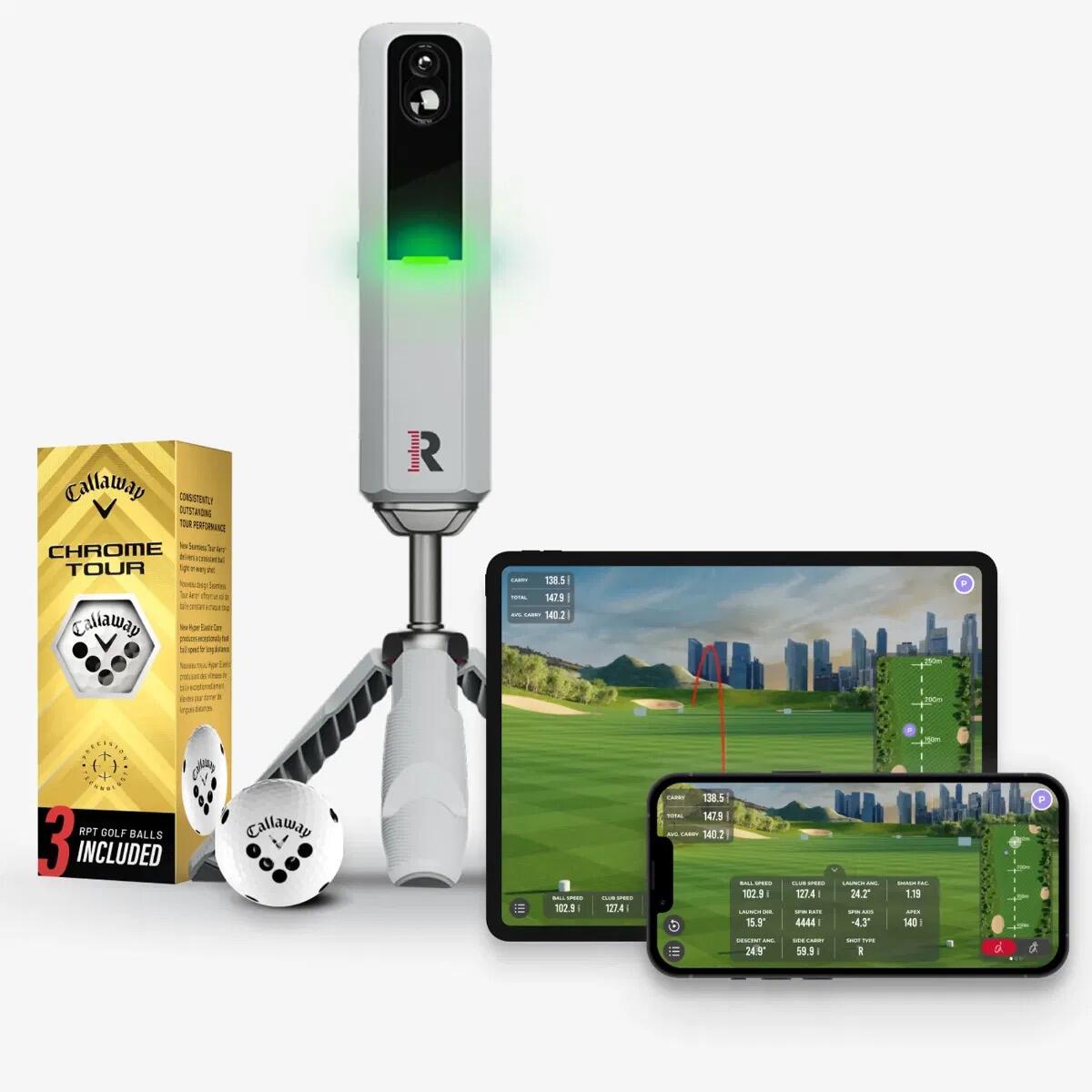RAPSODO Rapsodo Mlm2pro Mobile Launch Monitor + 3 Callaway Golf Balls Included