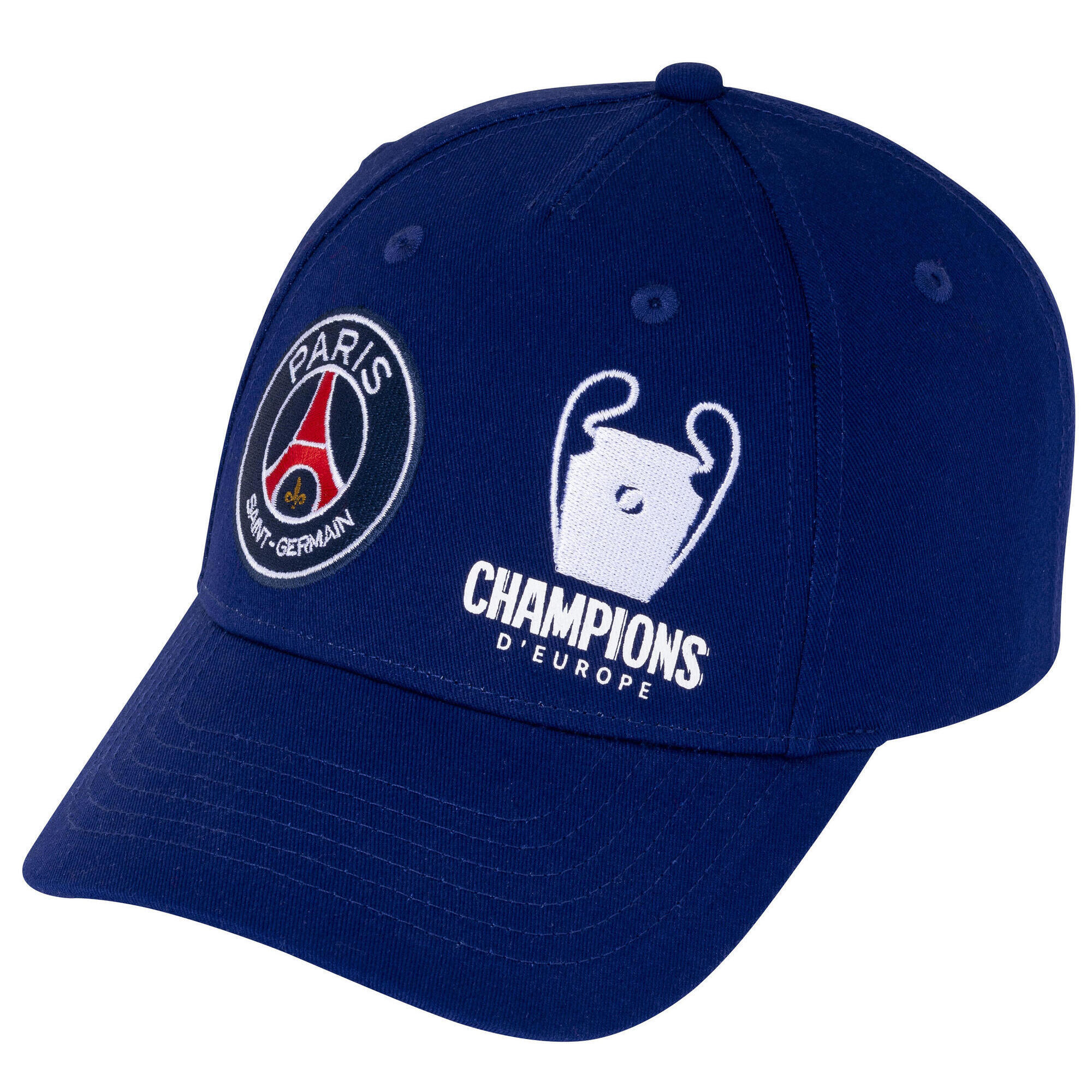 Casquette PSG Officielle Paris Saint Germain - Taille Réglable Adulte - 100% Coton - Pour Supporter