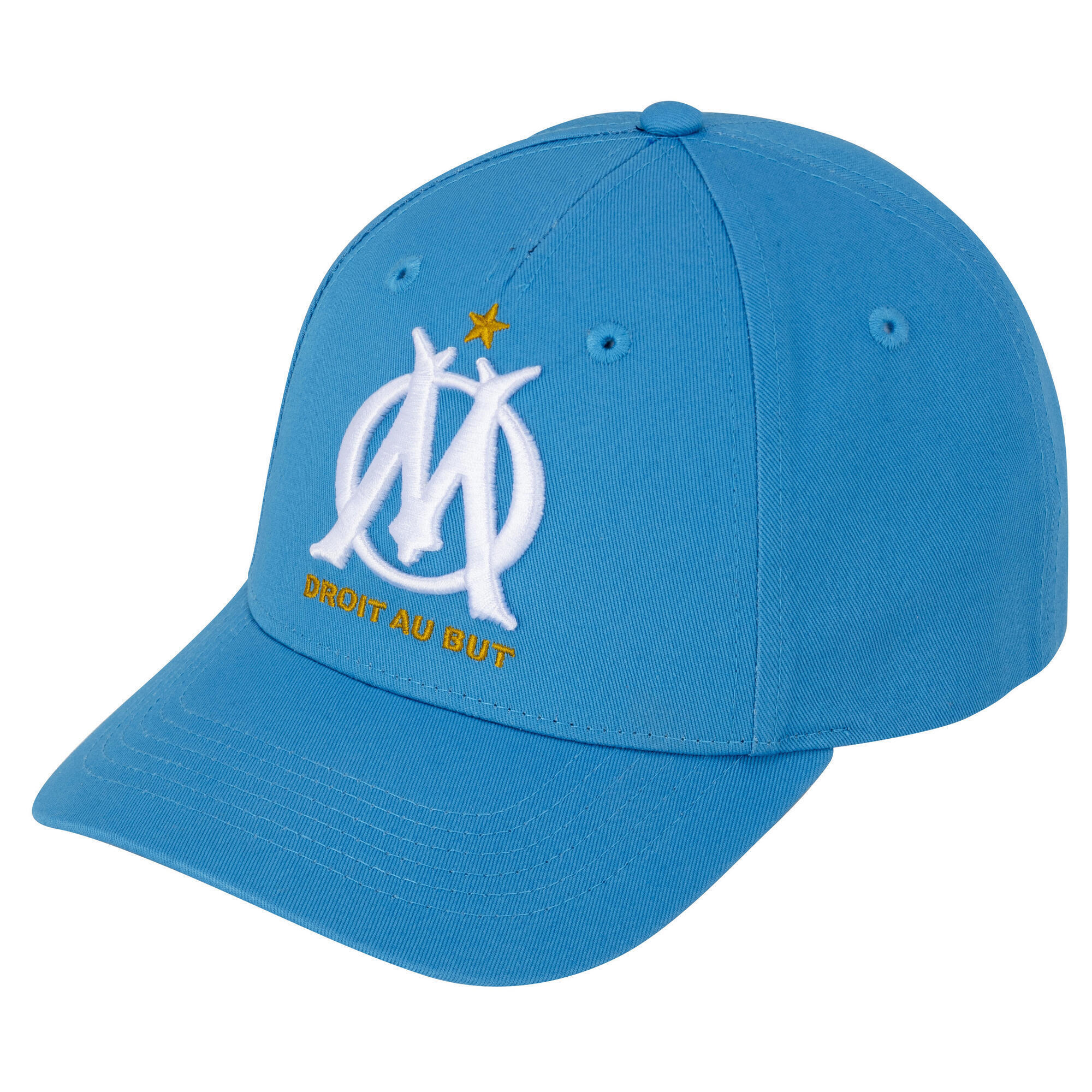 Om - Casquette Om - Homme - Collection Officielle Olympique De Marseille - Casquette - Bleu - Taille Unique - Decathlon