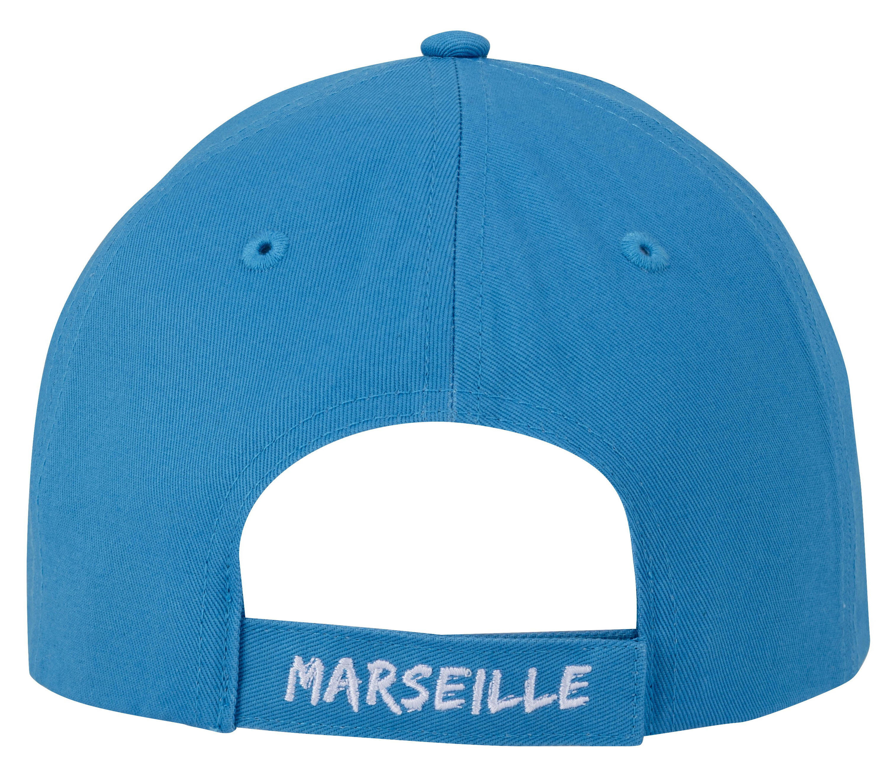 Casquette OM Olympique De Marseille – Collection Officielle, Taille Réglable Adulte, Polyester, Noir