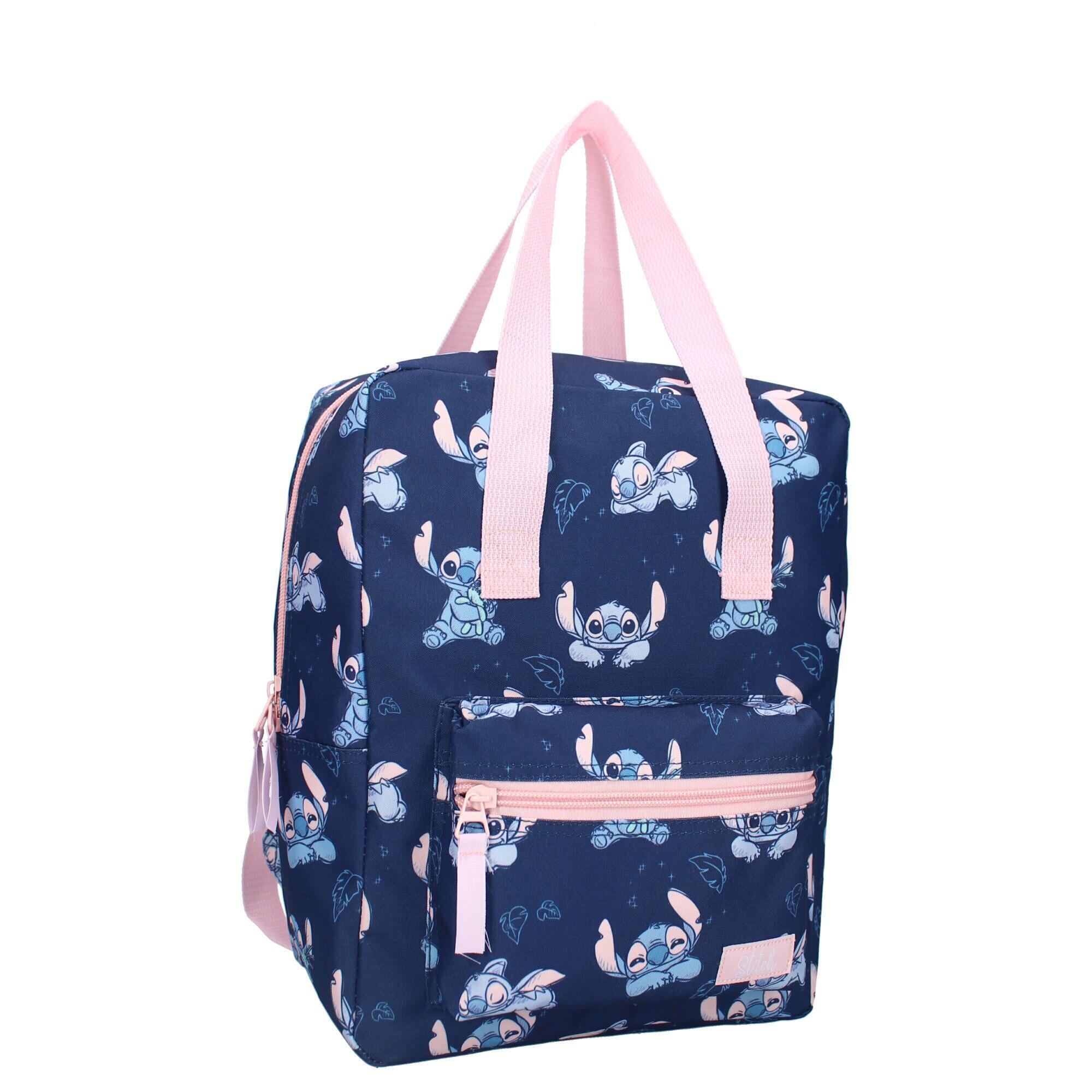 Rucsac cu doua compartimente, 30x23x12 cm, cu bretele ajustabile Stitch