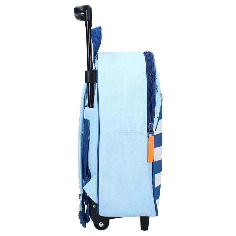 Rucsac tip troler, 33x25x12 cm, cu beretele ajustabile si captusite, Bluey