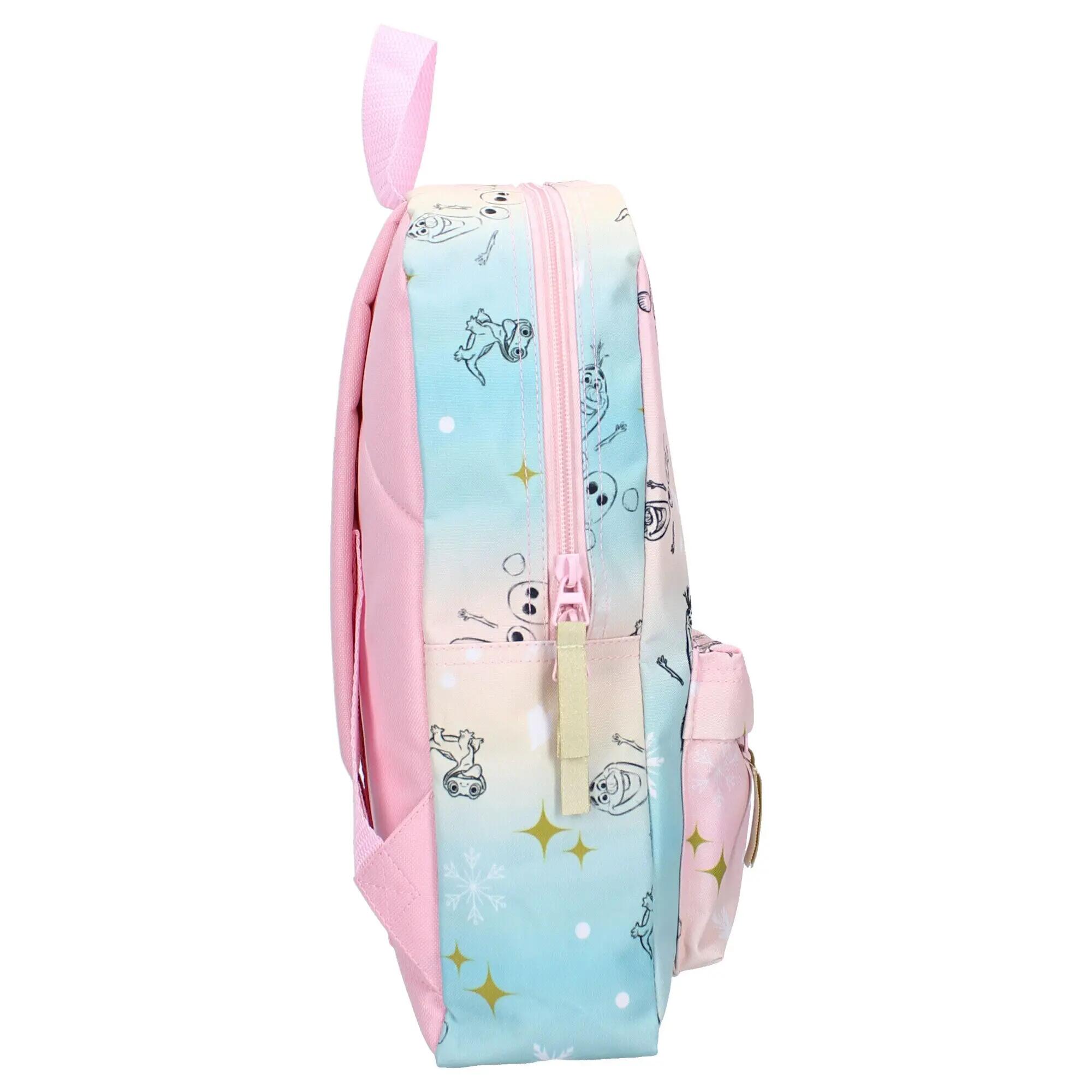 Rucsac, 33x23x9 cm, cu doua compartimente, Frozen 3/4