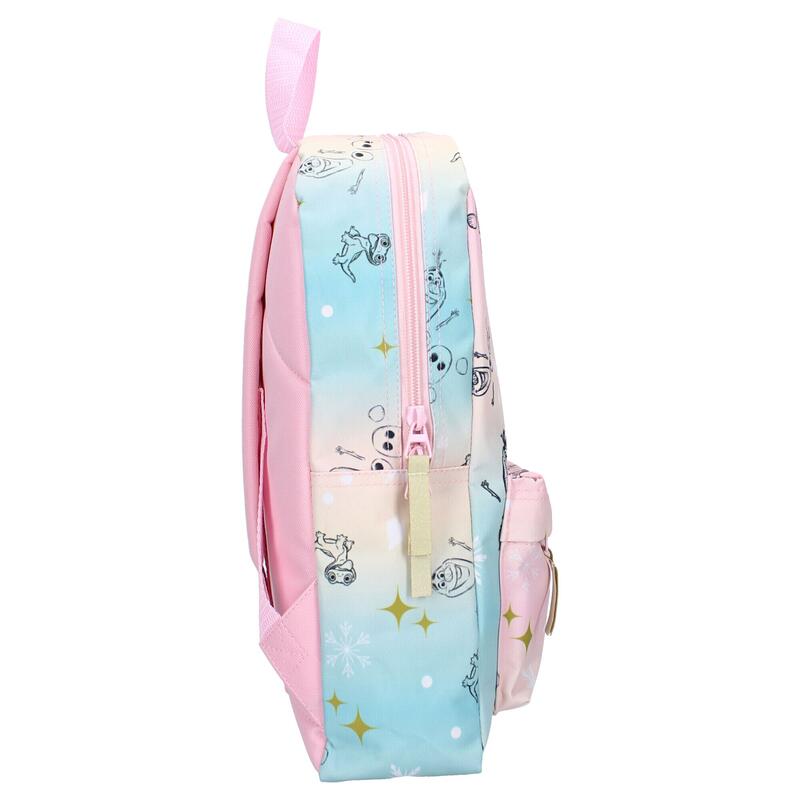 Rucsac, 33x23x9 cm, cu doua compartimente, Frozen