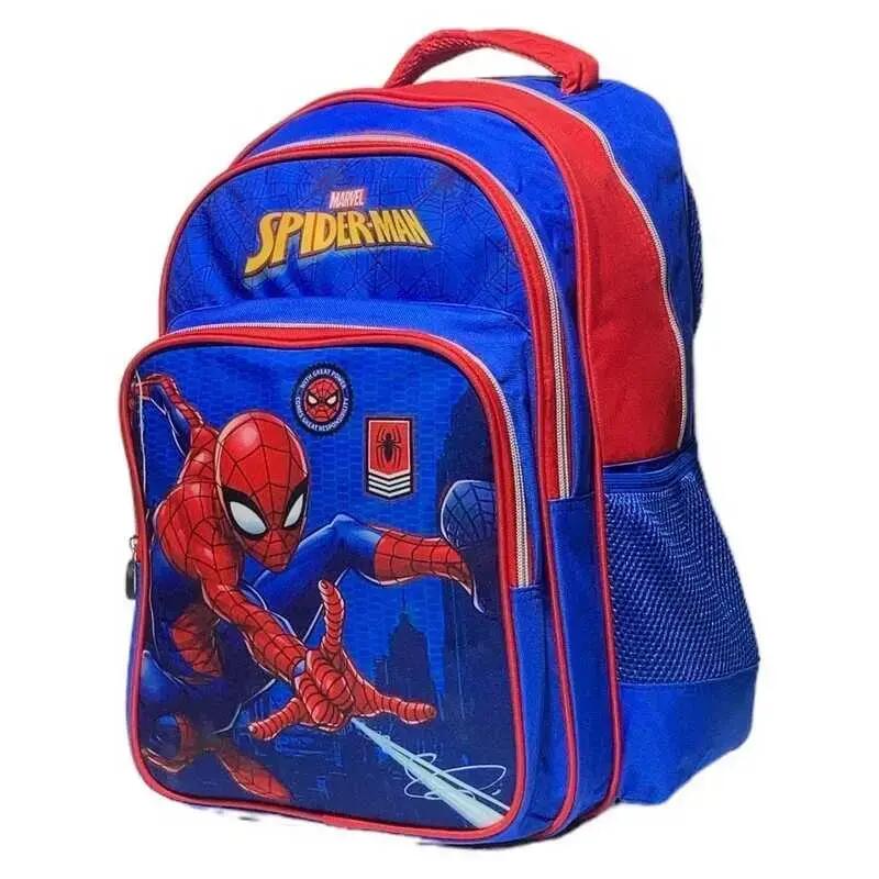 Rucsac ergonomic, 42x27x22 cm, cu trei compartimente, Spiderman 2/5