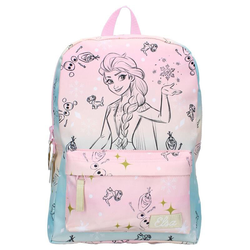 Rucsac, 33x23x9 cm, cu doua compartimente, Frozen