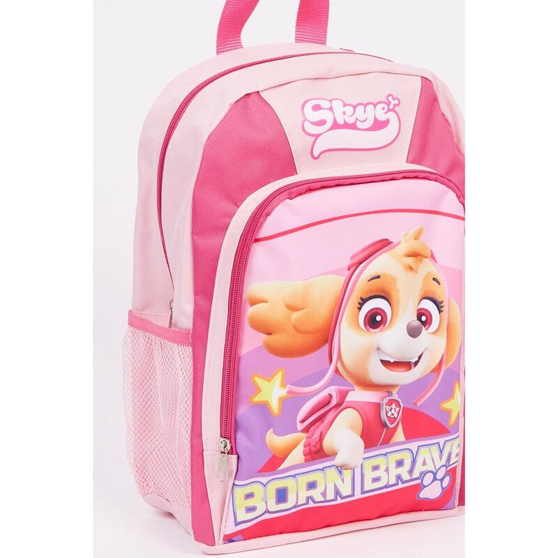 Rucsac, 35x27x10 cm, cu doua compartimente, bretele intarite si ajustabile, Paw