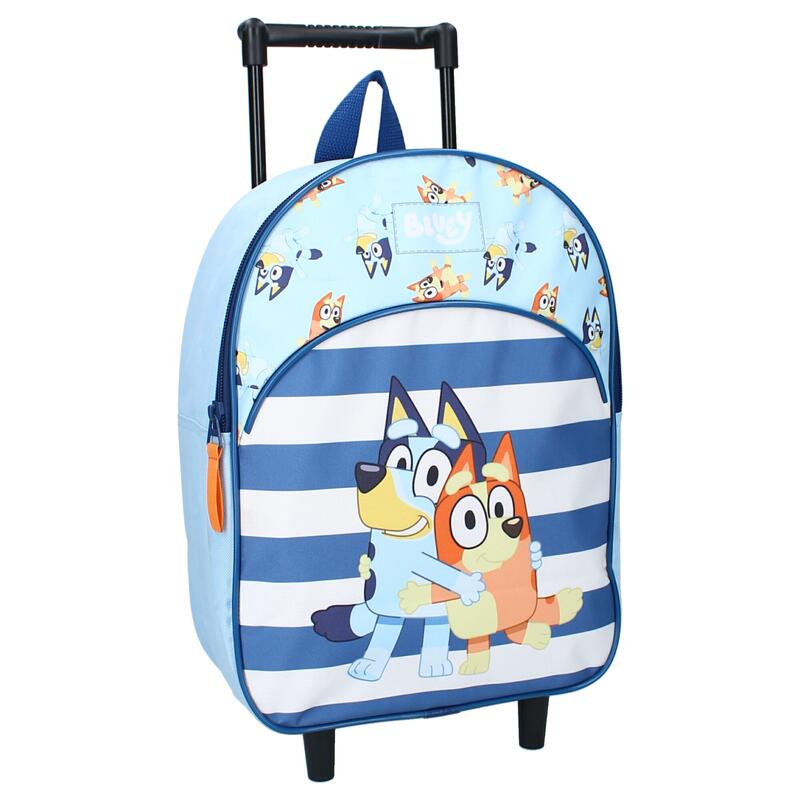 Rucsac tip troler, 33x25x12 cm, cu beretele ajustabile si captusite, Bluey