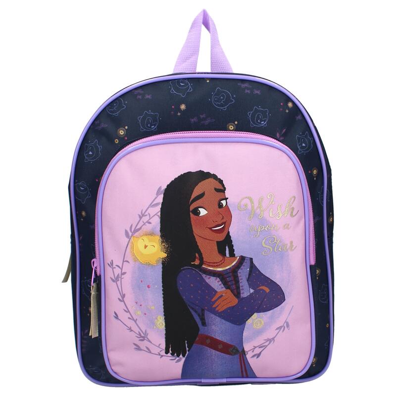 Rucsac cu doua compartimente, 30x25x11 cm, cu bretele ajustabile, Wish