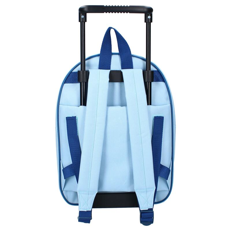 Rucsac tip troler, 33x25x12 cm, cu beretele ajustabile si captusite, Bluey