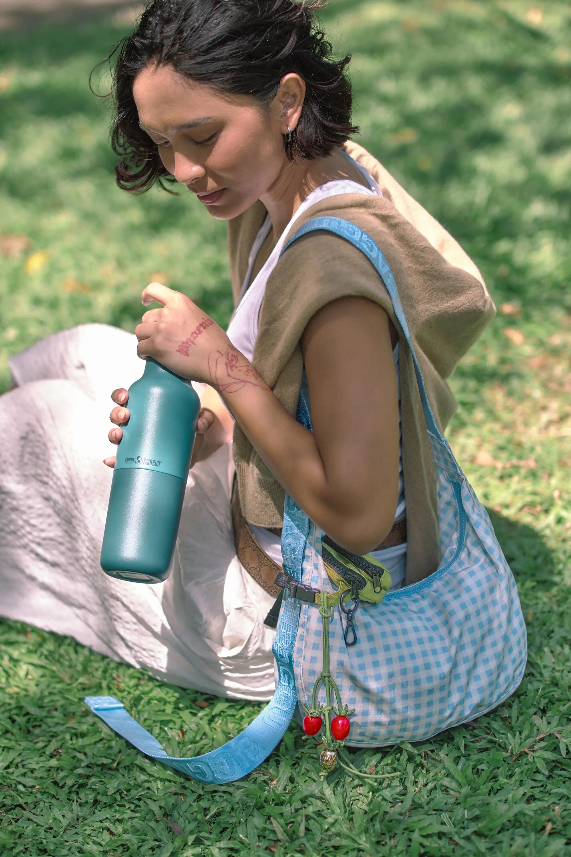 Gourde isotherme Klean Kanteen Rise Vac Classic aced Arch Loopcap 3/3
