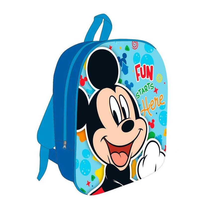 Disney - Sac À Dos Enfant Disney Mickey 3d - Sac À Dos - Bleu - Taille Unique - Decathlon