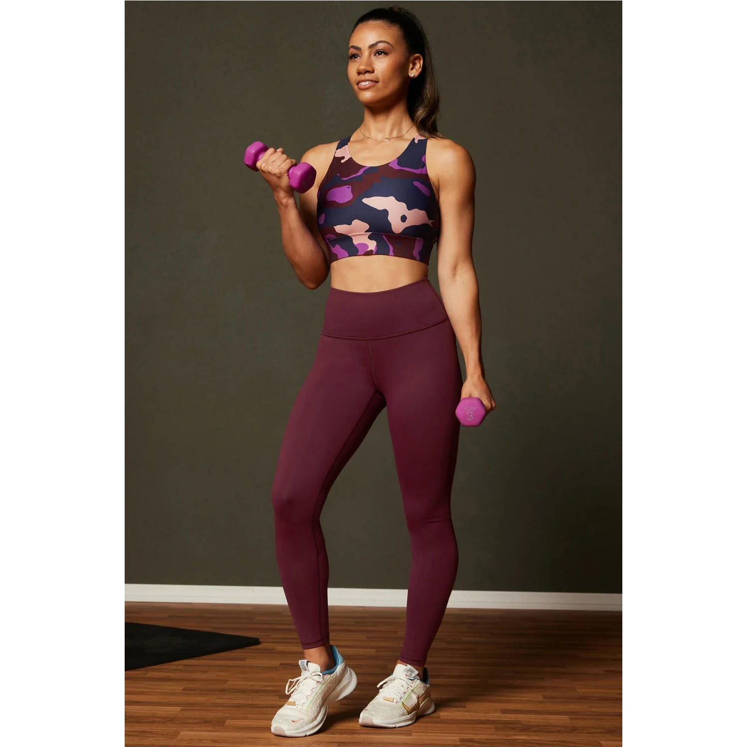 Leggings a vita alta da donna Fabletics Define 5/7