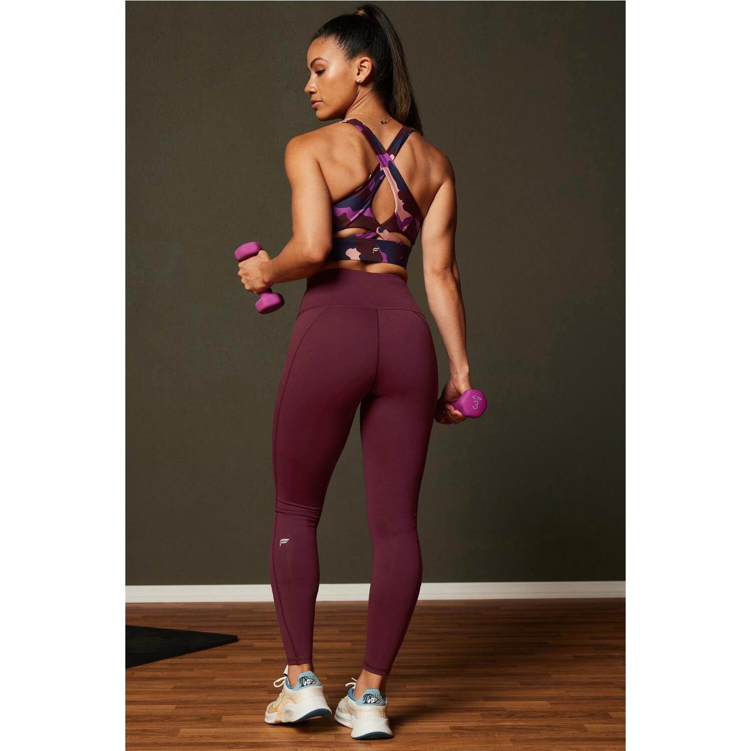 Leggings a vita alta da donna Fabletics Define 4/7