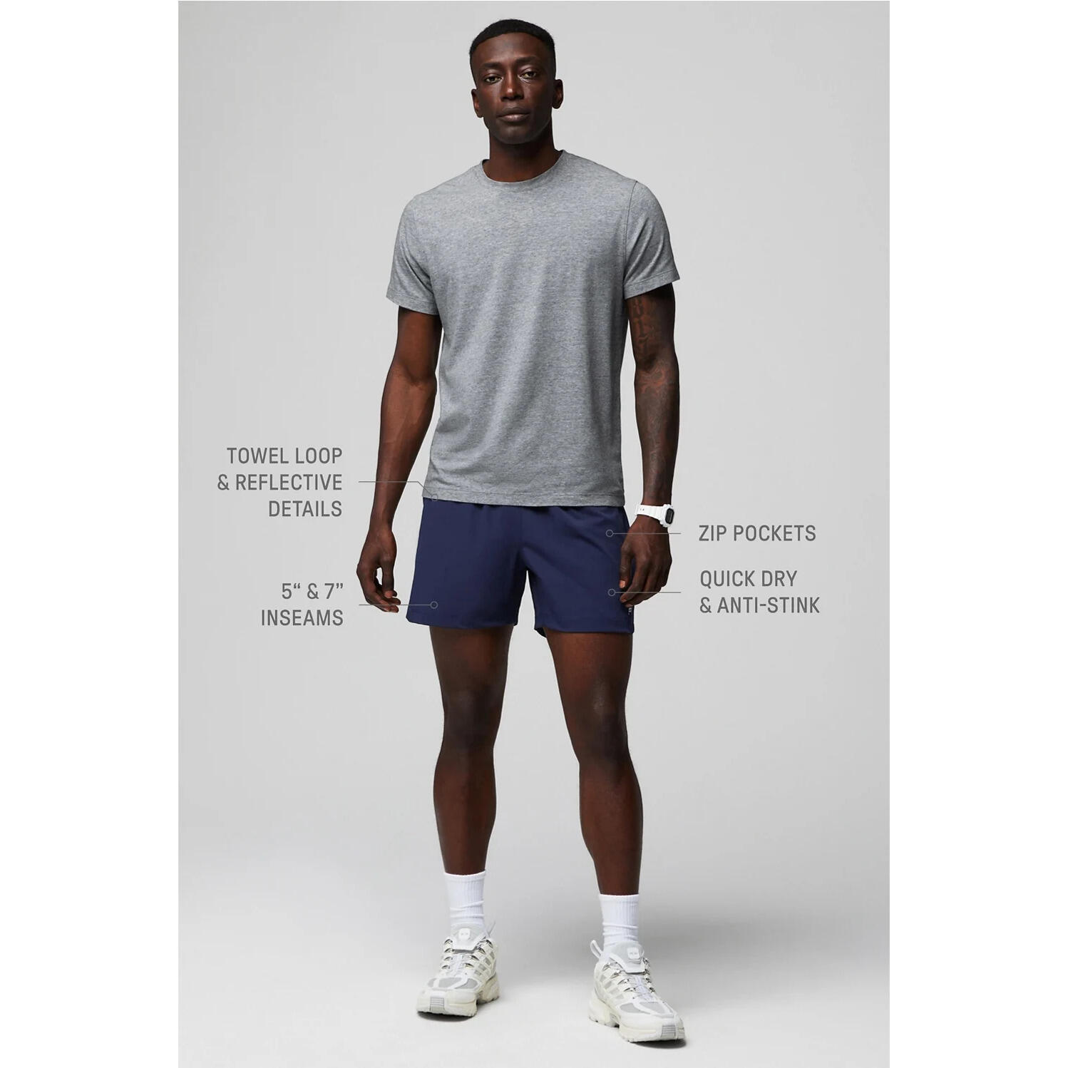 Short doublé Fabletics The One 5" 6/7