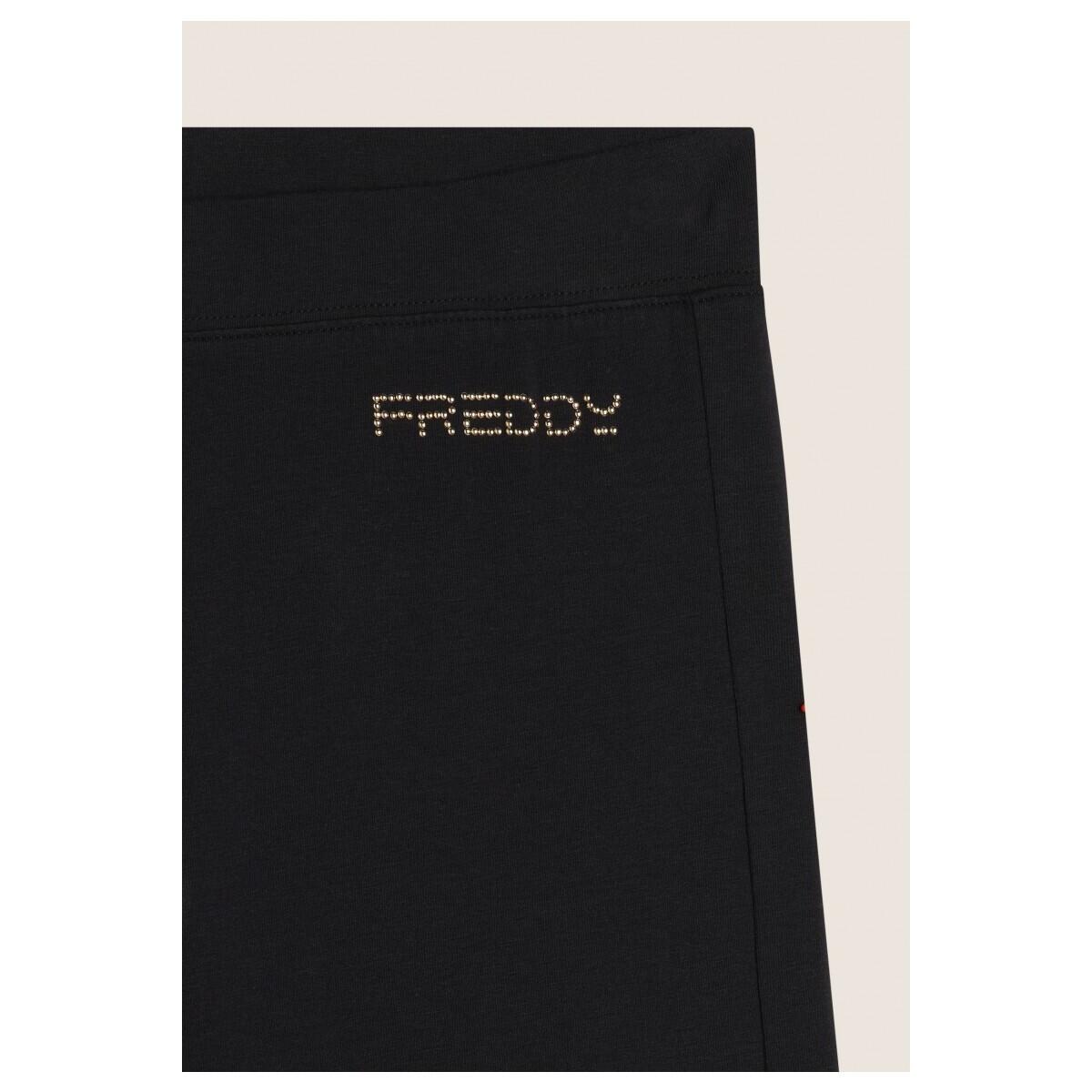 Leggings regular fit in jersey con fondo flare 6/7