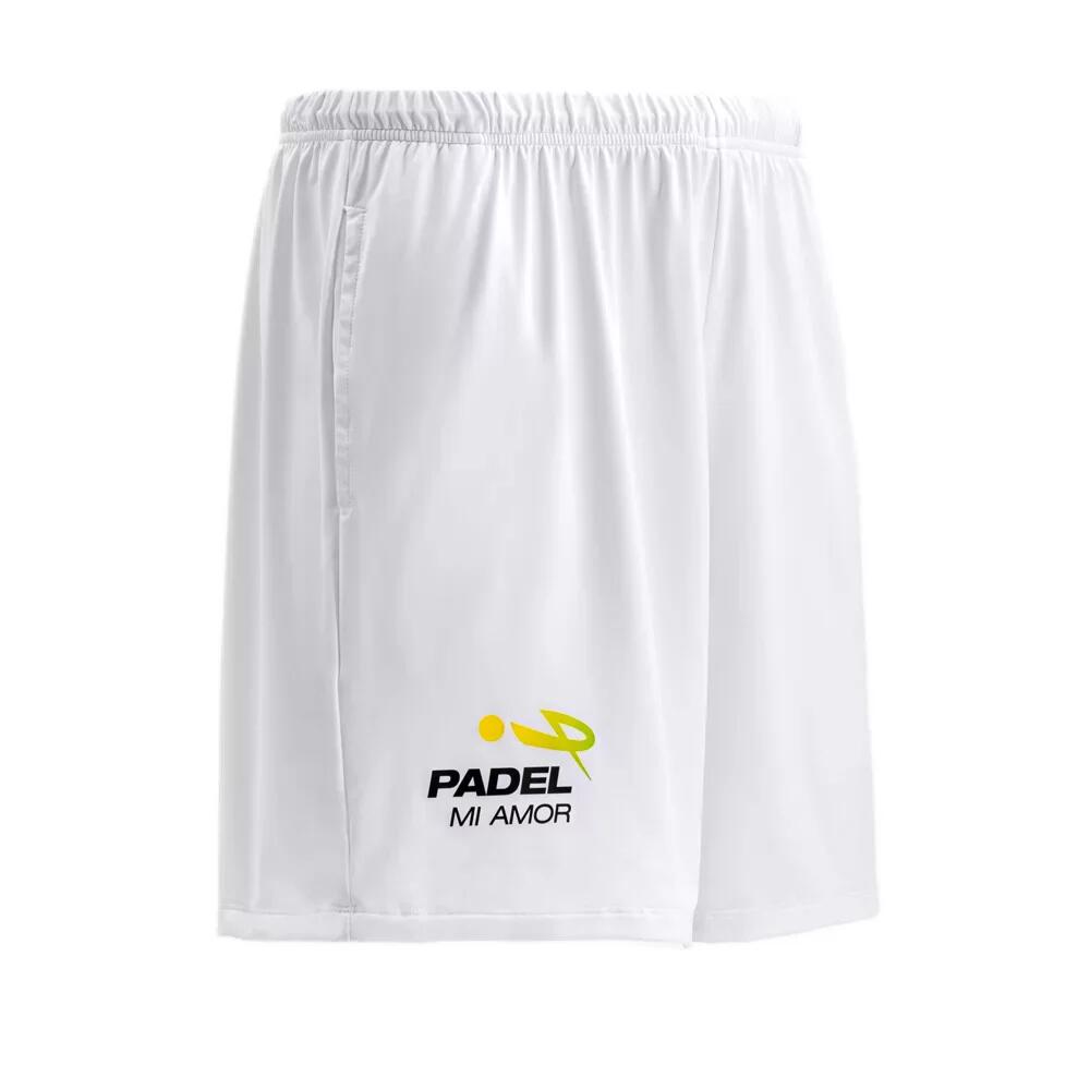 Pantaloncini Padel Uomo Tessuto Bielastico 2/2
