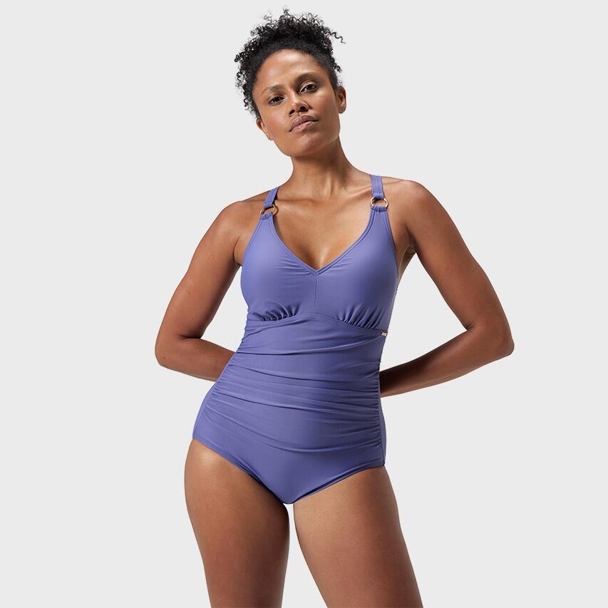 Strój kąpielowy jednoczęściowy damski na basen Speedo Shaping V Neck