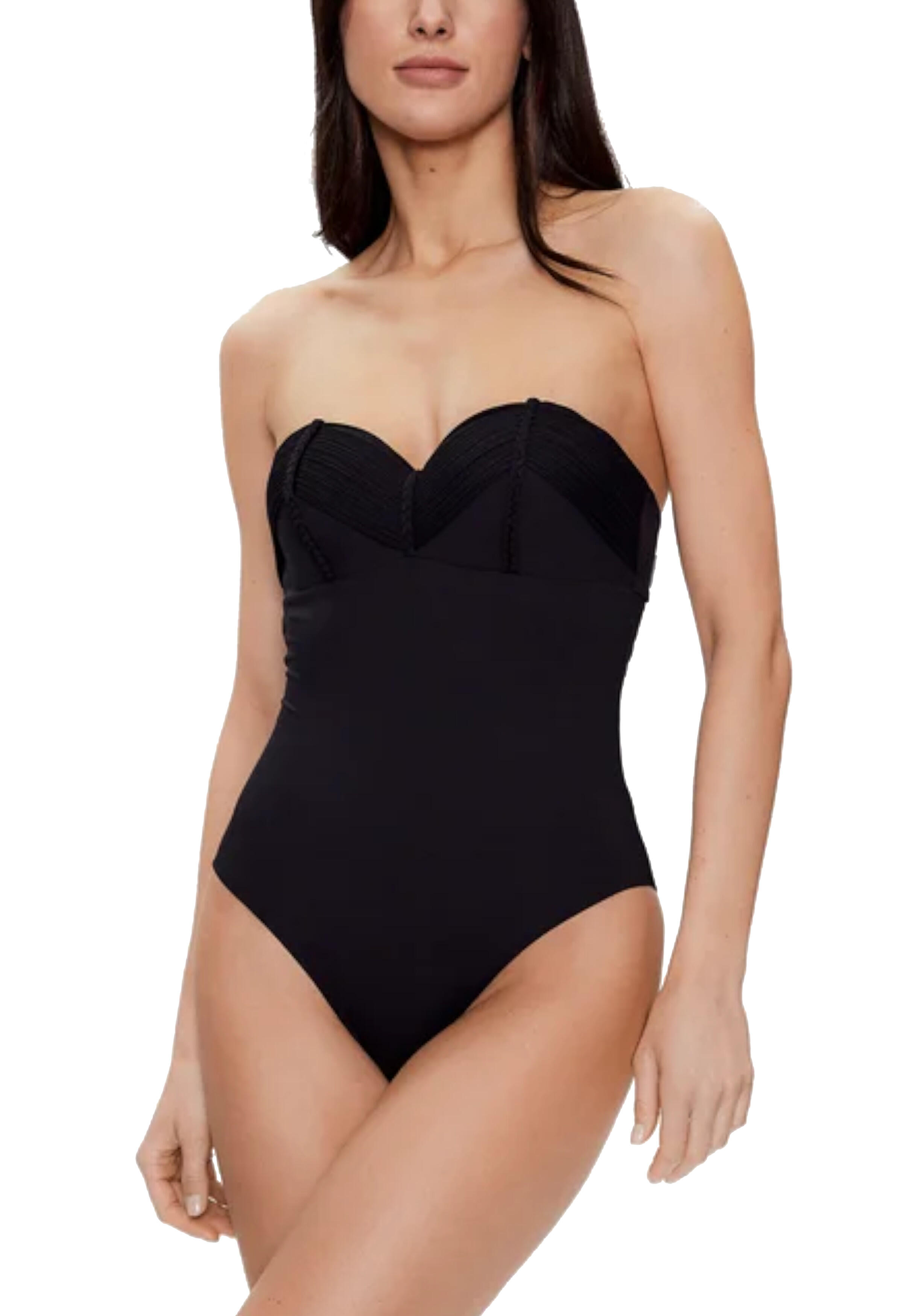 GUESS PADDED ONE PIECE COL JBLK