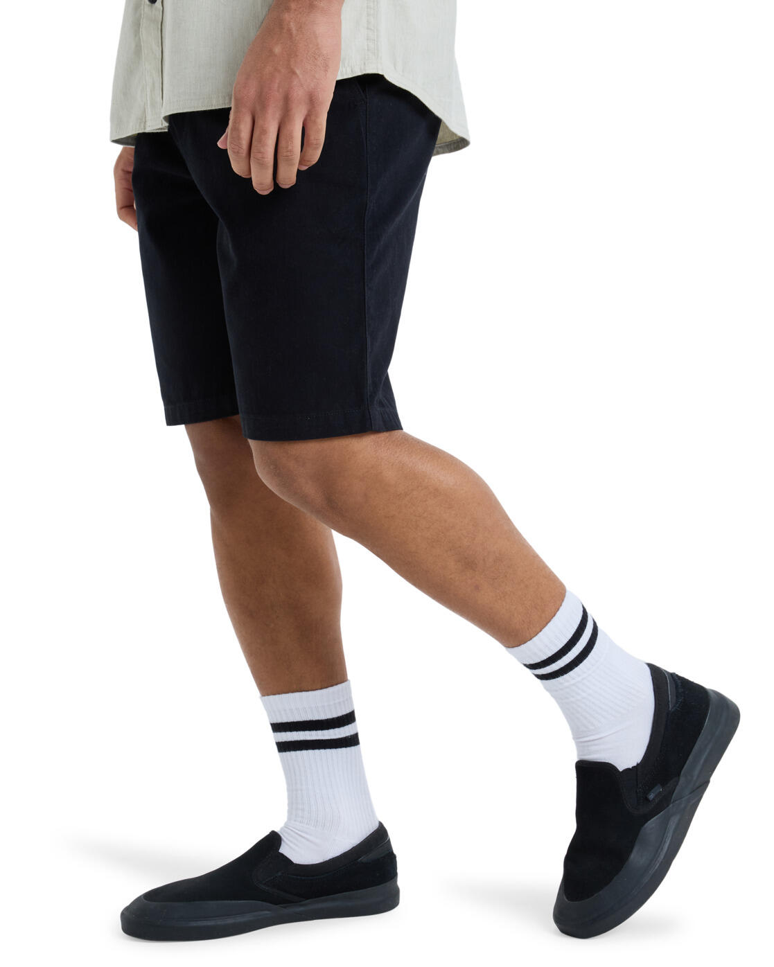Short EVERYDAY UNION LIGHT Noir Homme 3/4