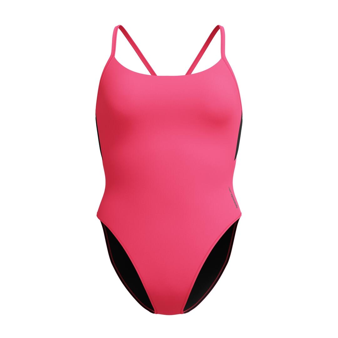 Bañador mujer Speedo Solid High Neck azul 5/7