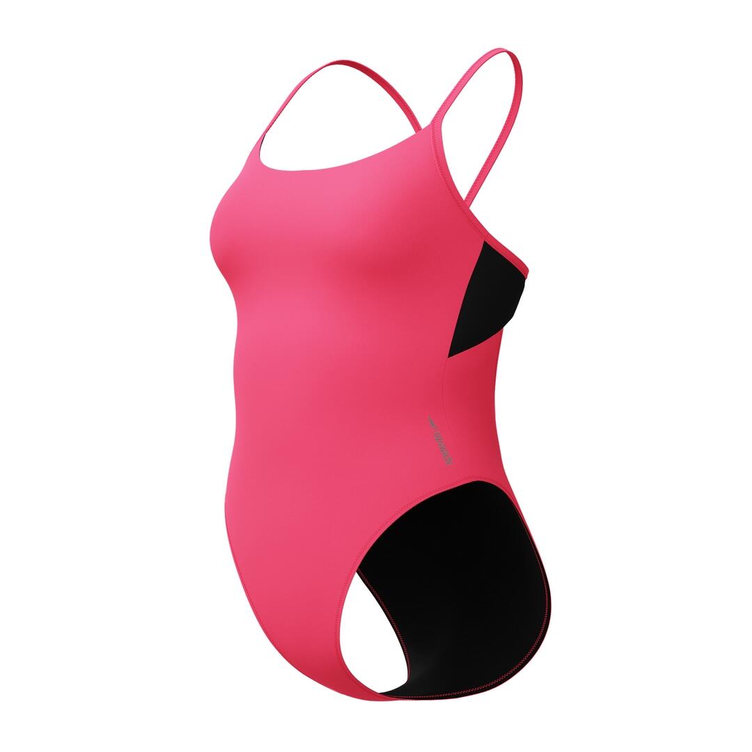 Bañador mujer Speedo Solid High Neck azul 4/7