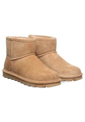 BEARPAW Alyssa Damen Winterstiefelette Lammfellstiefel Boots 2130W Iced Coffee