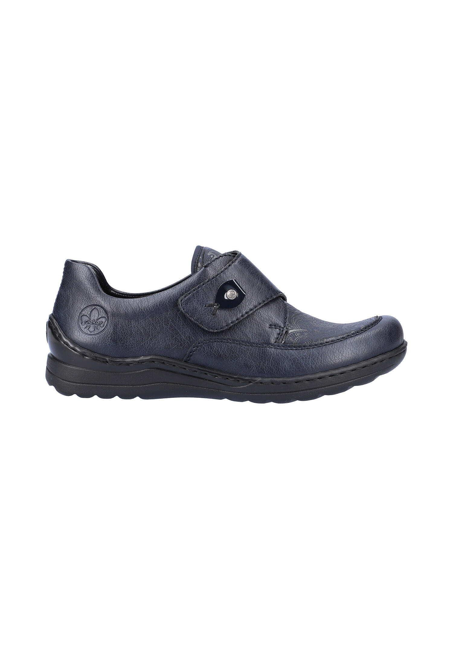 Rieker  Damen Halbschuh Slipper Schuhe 48951-14 Blau 3/7