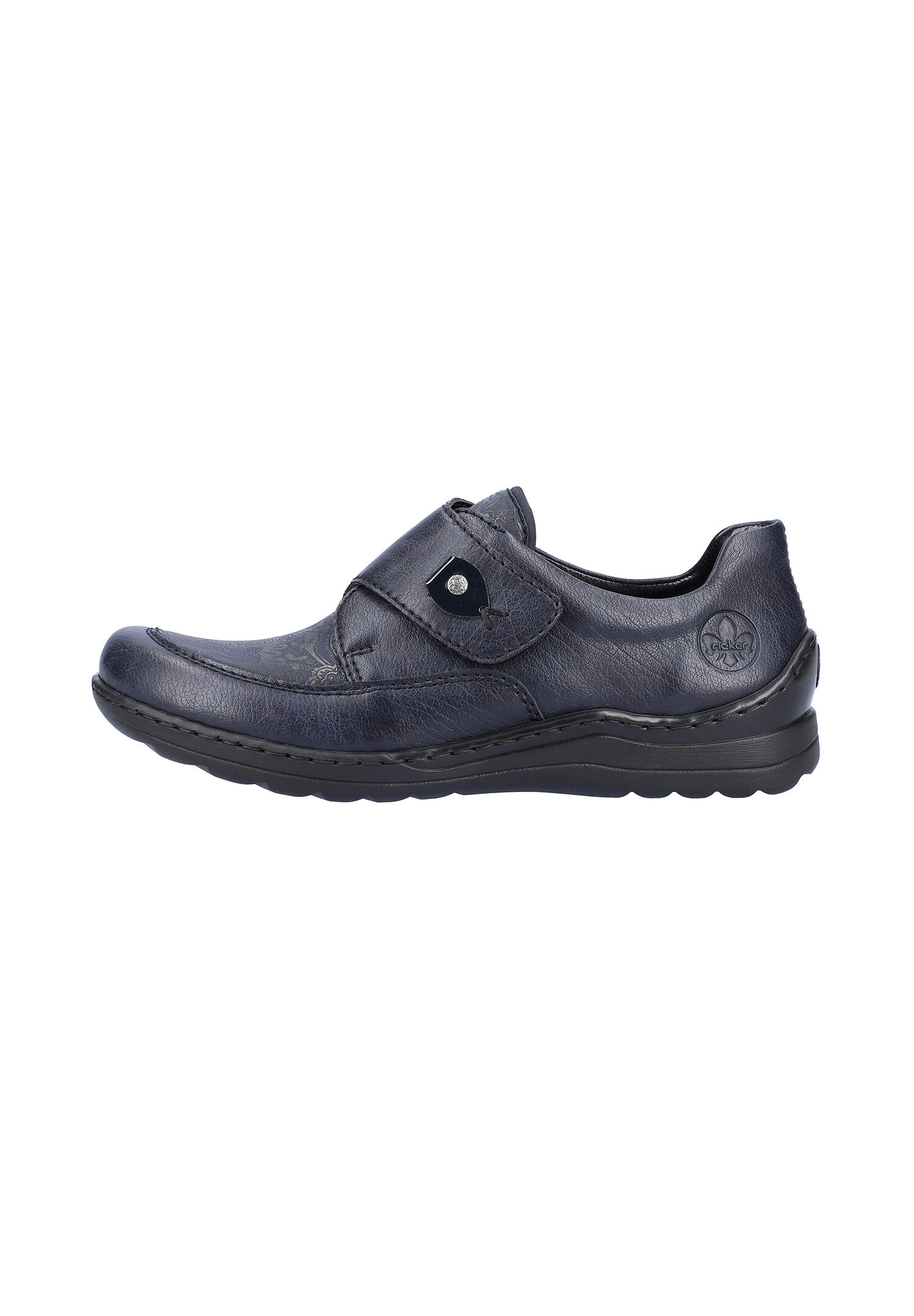 Rieker  Damen Halbschuh Slipper Schuhe 48951-14 Blau 2/7