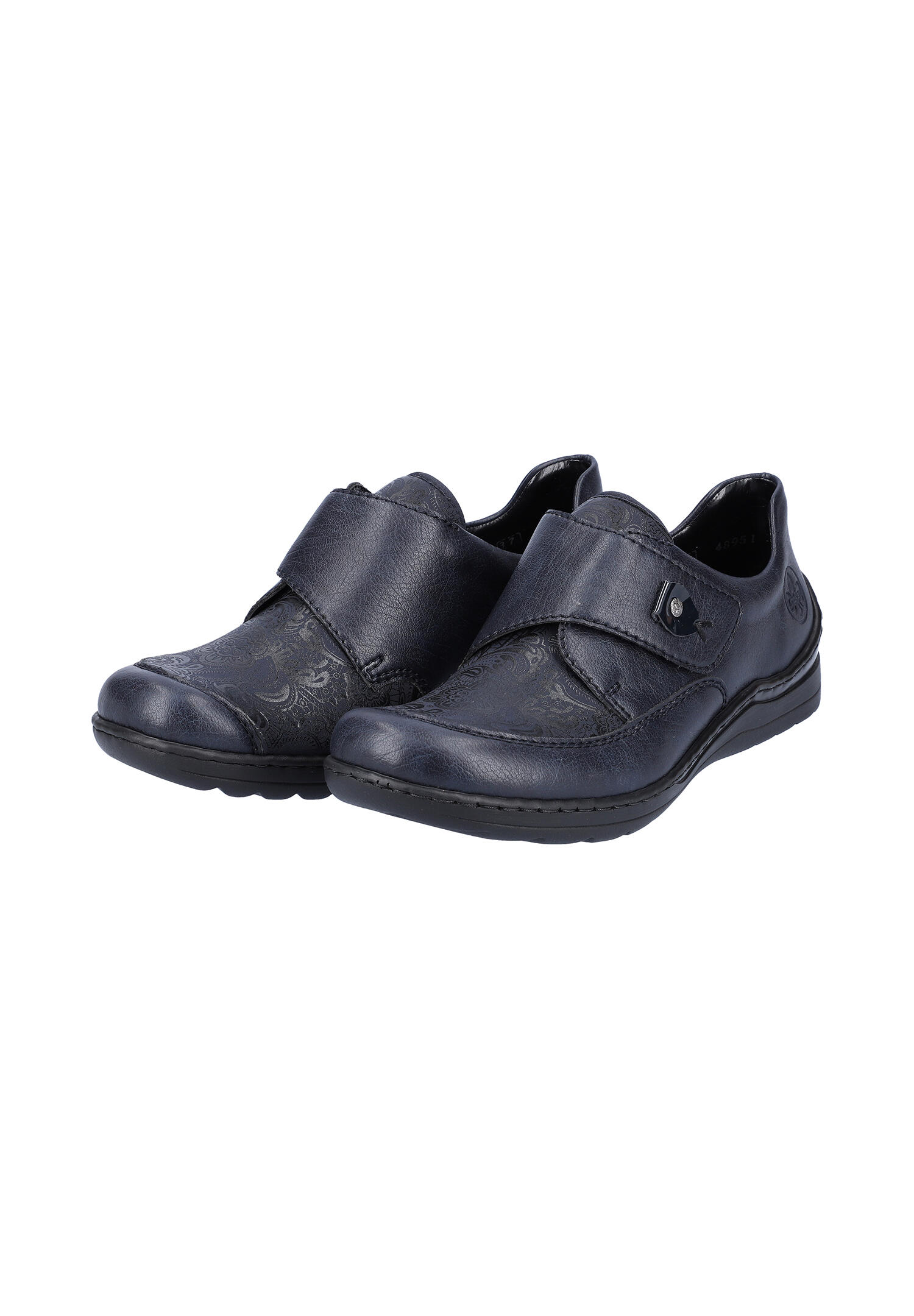 Rieker  Damen Halbschuh Slipper Schuhe 48951-14 Blau 5/7