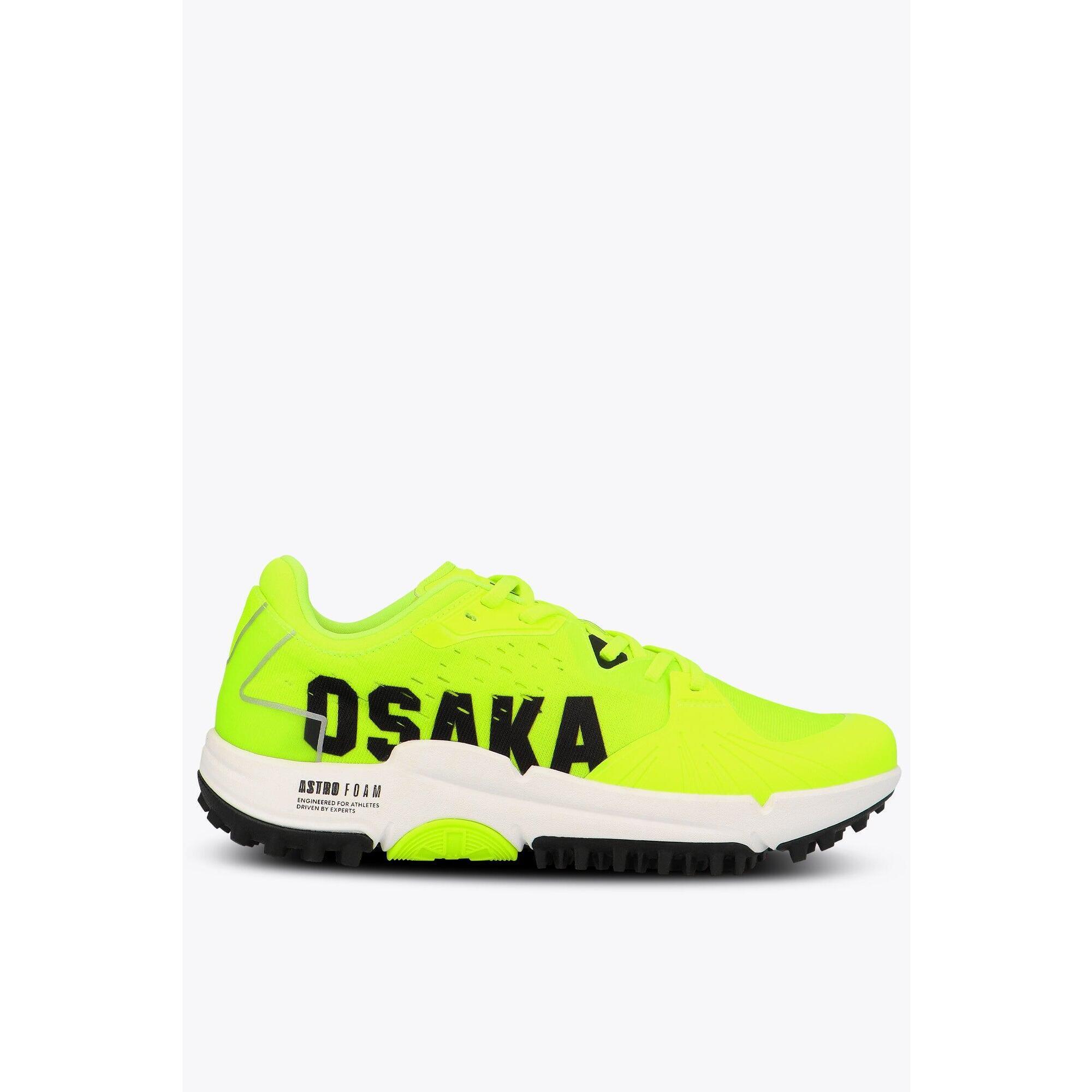 Osaka - Chaussures De Hockey Sur Gazon Osaka Ido Mk2 | Vert Fluo - Chaussures De Sport - Jaune - Decathlon