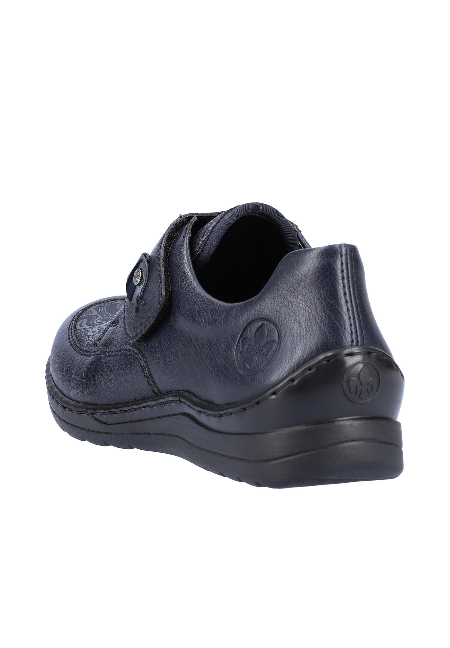 Rieker  Damen Halbschuh Slipper Schuhe 48951-14 Blau 4/7