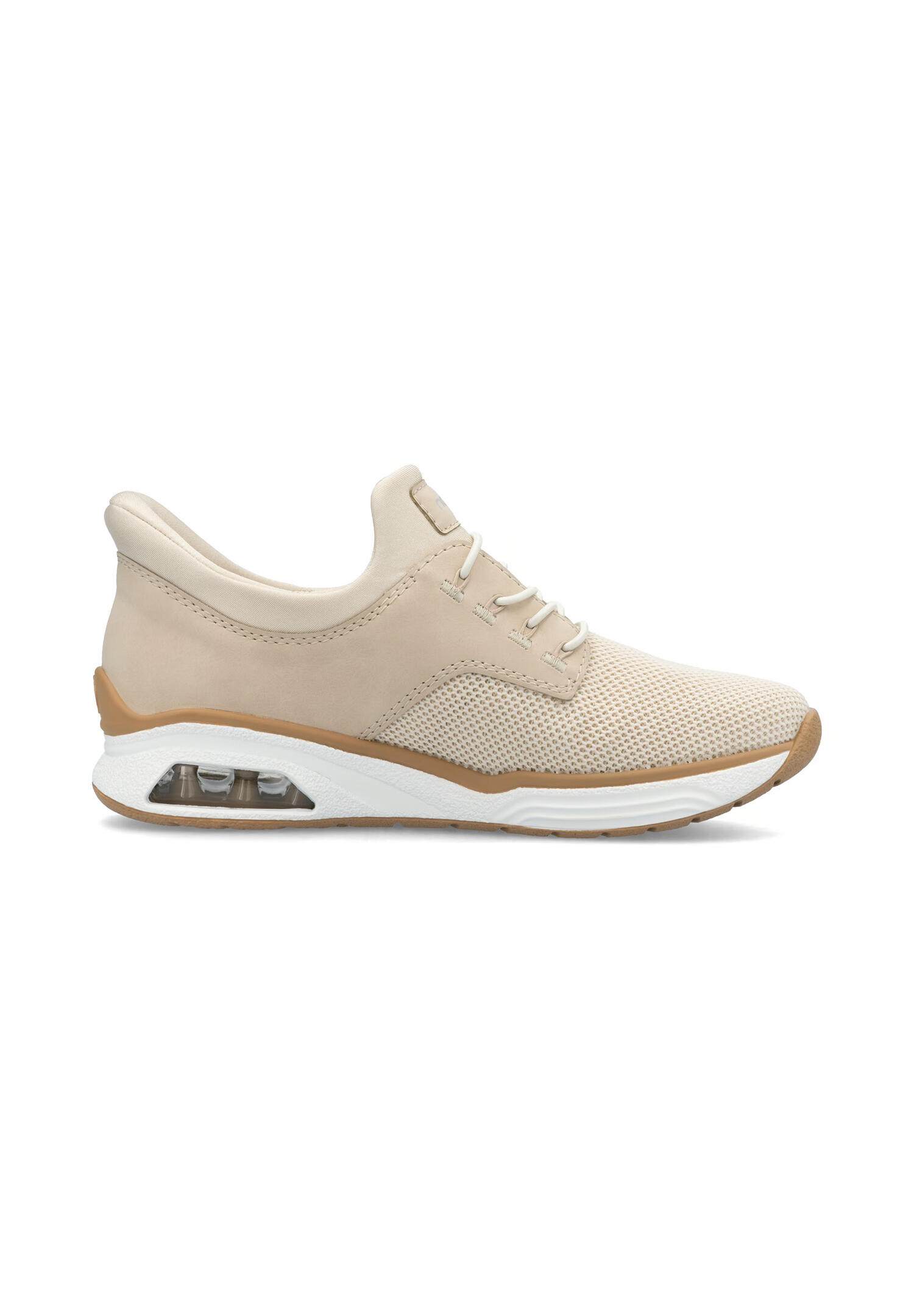 Rieker Damen Slipper Halbschuhe Schuhe M5665-60 beige 2/5