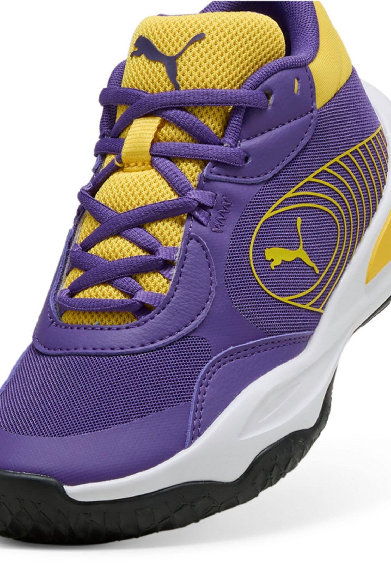 Puma PLAYMAKER PRO JR Unisex Kinder Sneaker Sportschuh 310370 09 violet 5/5